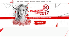 Desktop Screenshot of mackenzieday.com.br