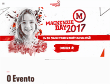 Tablet Screenshot of mackenzieday.com.br